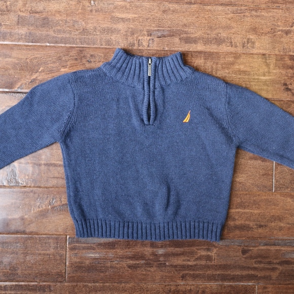 Nautica Baby Boy 6-12M Half Zip Sweater - Picture 1 of 2